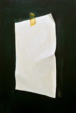 Blatt, 2012, Öl auf Leinwand, 220x150cm