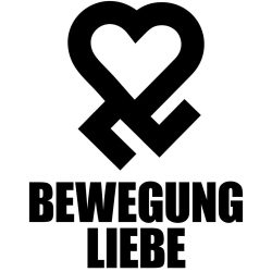 Logo BEWEGUNG LIEBE. Sebastian Jung. Größe Variabel